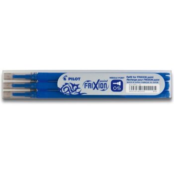 PILOT Ersatzminen FRIXION POINT 05, 3er Set BLAU
