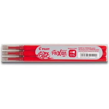 PILOT Ersatzminen FRIXION POINT 05, 3er Set ROT