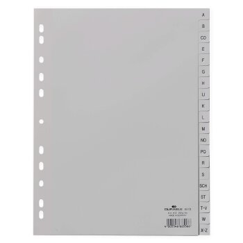 DURABLE plastový register A-Z - A4 - PP -...