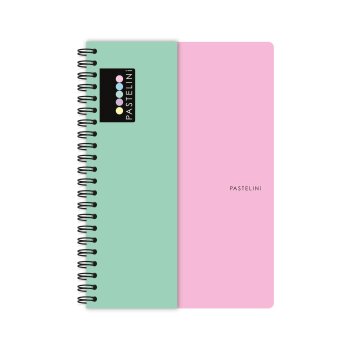 oxybag Collegeblock A4 PP liniert 60 Blatt PASTELINI DUO...