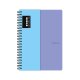 oxybag Collegeblock A4 PP liniert 60 Blatt PASTELINI DUO purple