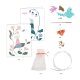 DJECO Fadenkunst- und Perlen-Set Heishi You & Me
