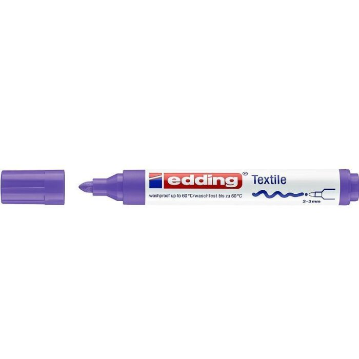 edding 4500 Textilmarker neonviolett