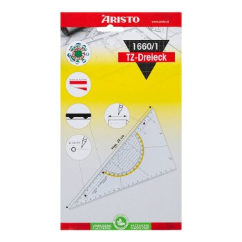 ARISTO TZ-Dreieck 26cm ungleischschenklig ohne Facette,...