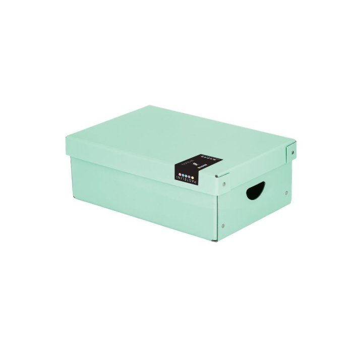 oxybag krabica lamino malá - 35,5 x 24 x 9 cm - PASTELINI Zelená