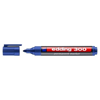 edding 300 Permanentmarker blau