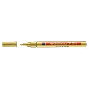 edding 751 lakový popisovač - zlatý