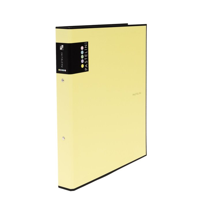 oxybag 2 krúžkový zakladač A4, 25mm, PASTELINI - žltý