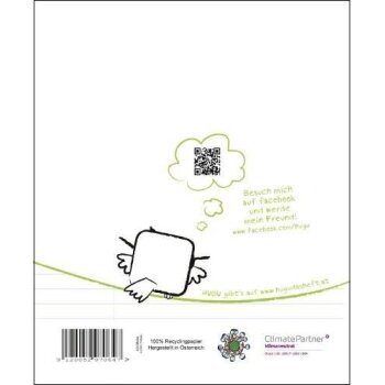 HUGU Schulheft Quart liniert 10mm mit Korrekturrand 20 Blatt