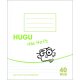 HUGU Schulheft Quart liniert 10mm mit Korrekturrand 40 Blatt