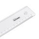 ARISTO College Lineal 40 cm, transparent, mit Facette, Tuschekante (AR23040)