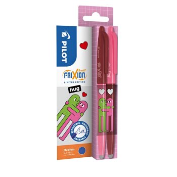 Pilot FriXion Ball 0,7 Friends Hug hearts – 2 ks