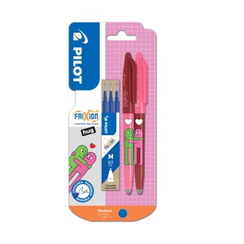 PILOT Tintenroller FRIXION BALL 07 Friends Hug hearts 5er...