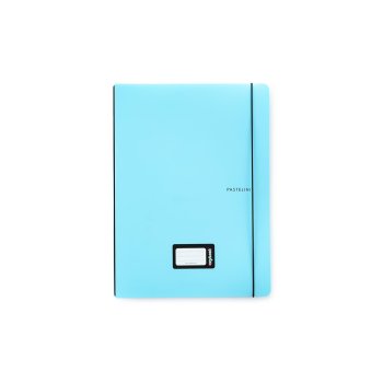 oxybag Oxybook PP DIN A4 40 Blatt liniert Pastelini blau