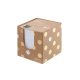 herlitz box na poznámkové papieriky Pure Glam, 90 x 90 mm - hnedý