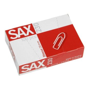 SAX kancelárske sponky 230, 26mm - 100ks