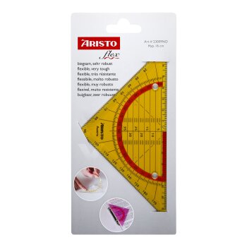 ARISTO Flex geometrický trojuholník 16 cm...