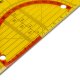 ARISTO Flex Geometrie Dreieck 16cm biegsam neonorange (AR23009NO)