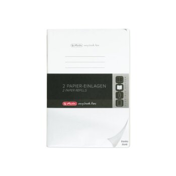 herlitz Papier-Ersatzeinlagen für Notizheft my.book...