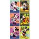 ARGUS Notizblock 9 x 12 cm 25 Blatt Disney Mickey, Minnie Motive