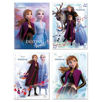 ARGUS Notizblock 9 x 12 cm 25 Blatt Disney Frozen Motive