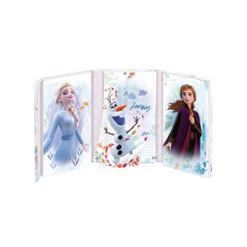 ARGUS Notizbuch 3 x 50 Blatt Disney Frozen