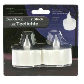 Best Choice LED čajové sviečky 2 kusy po 4 cm s...