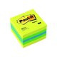 Post-it nalepovací poznámkový bloček - mini kocka - 51 x 51 mm - Lemon